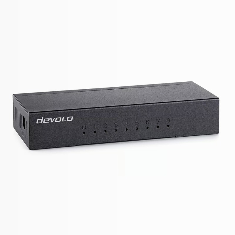 Switch Gigabit Ethernet 8 Port Devolo