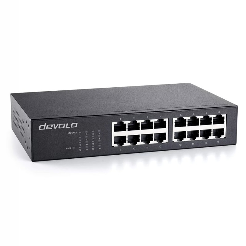 Switch Gigabit Ethernet 16 Porte Devolo