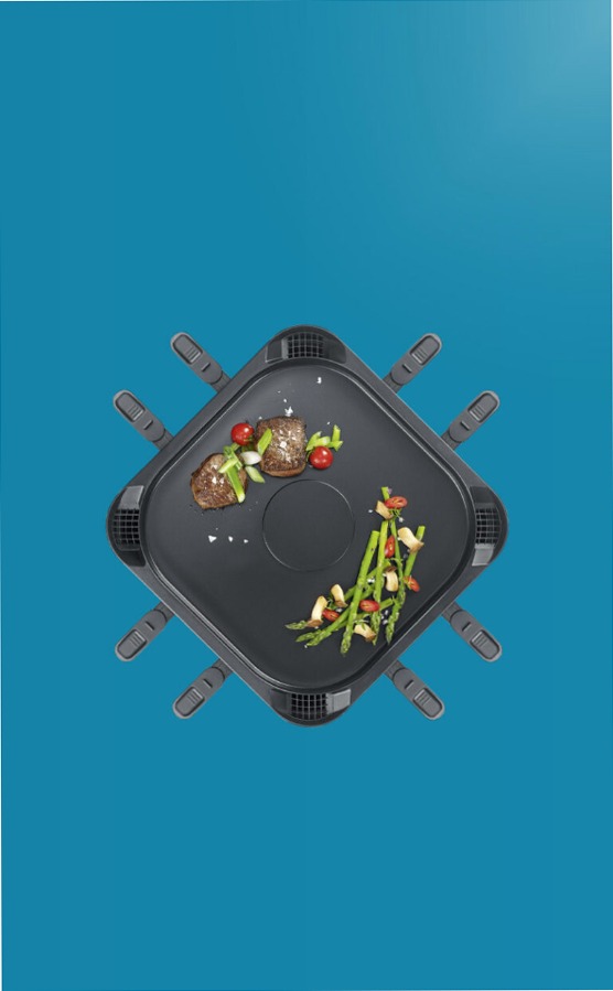 S-Joy Sevento Raclette Grill Beige
