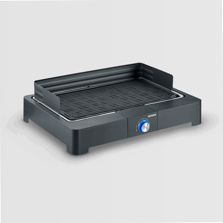 Barbecue da tavolo Severin - Griglia in Alluminio Pressofuso Beige