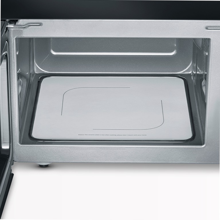 Microonde Solo con base in vetro - Severin Beige