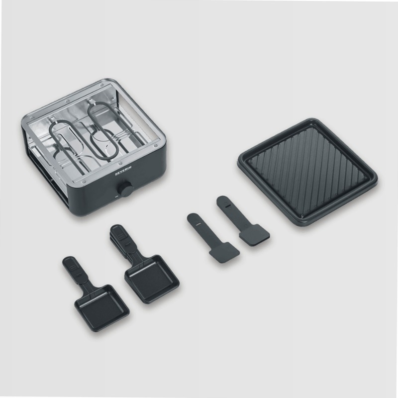 Linea nera Lite Mini Raclette-Grill - Severin Nero
