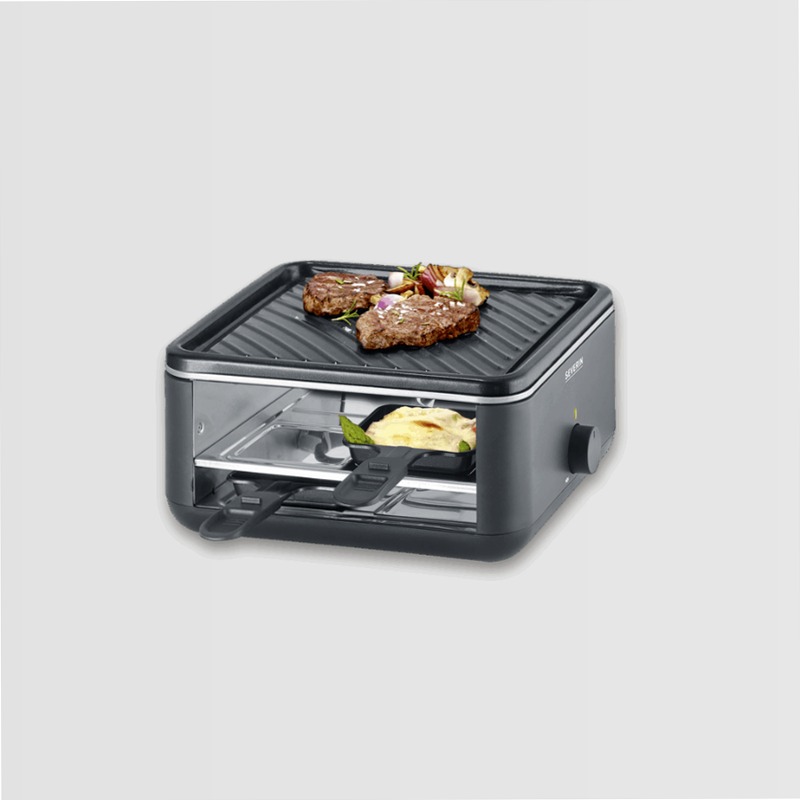 Linea nera Lite Mini Raclette-Grill - Severin Nero