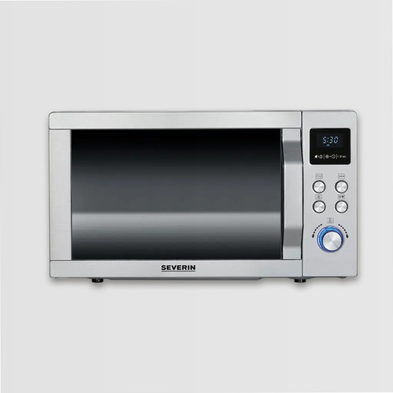 Microonde 3-in-1 Severin - Funzioni Grill e Aria Calda Acciaio 25