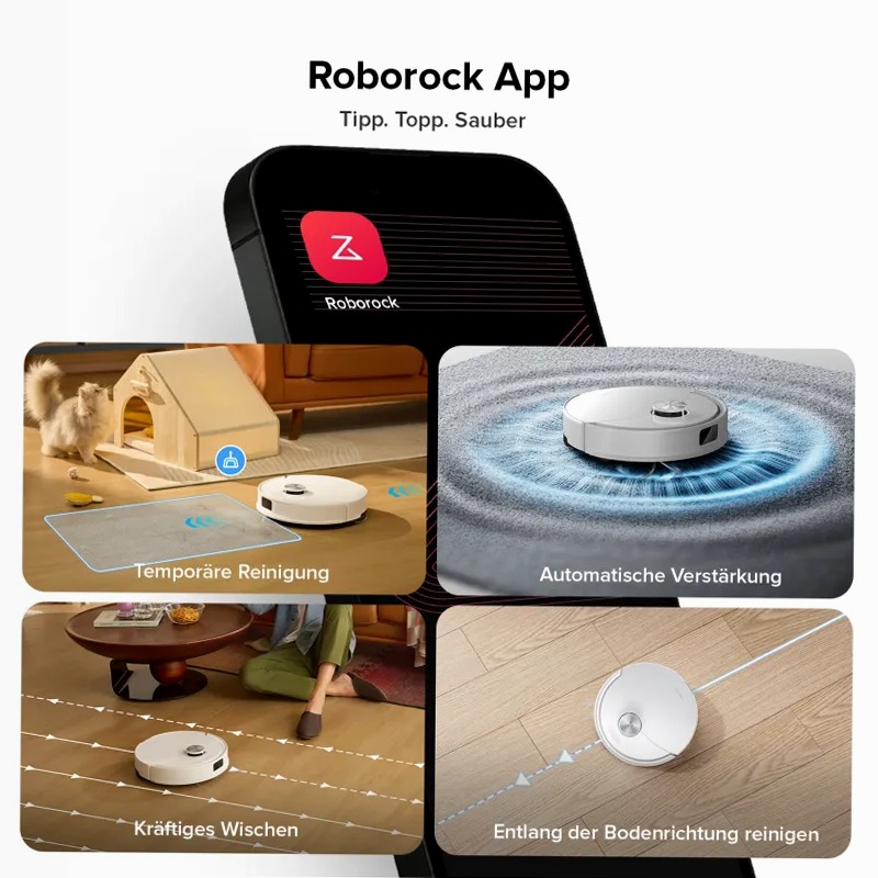 Roborock Q10 S5 Set - Pulizia Profonda e Silenziosa