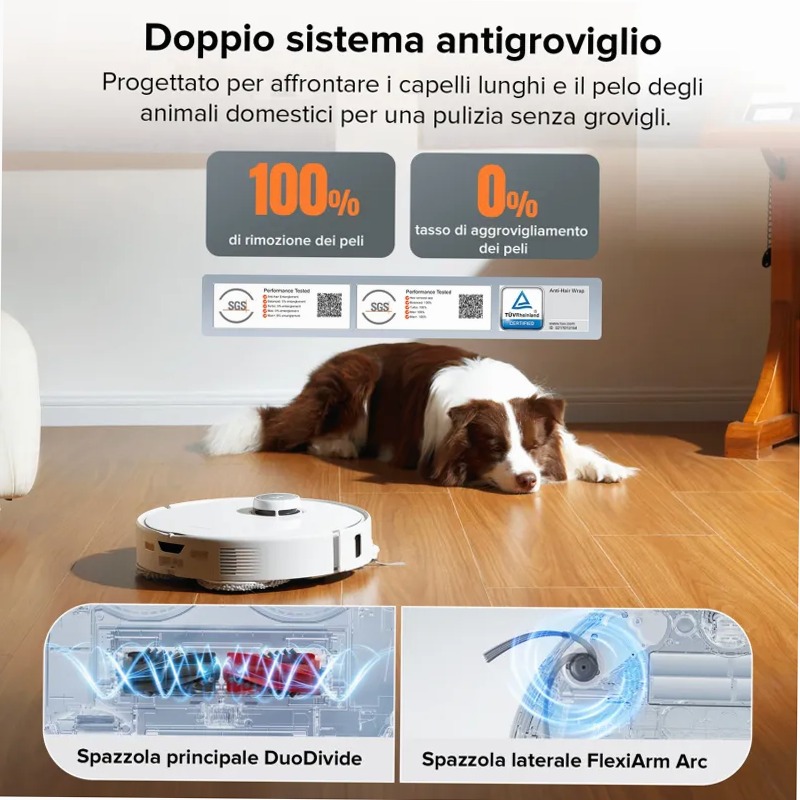 Roborock-Qrevo Edge: il robot aspirapolvere per una pulizia senza sforzo 18.5w