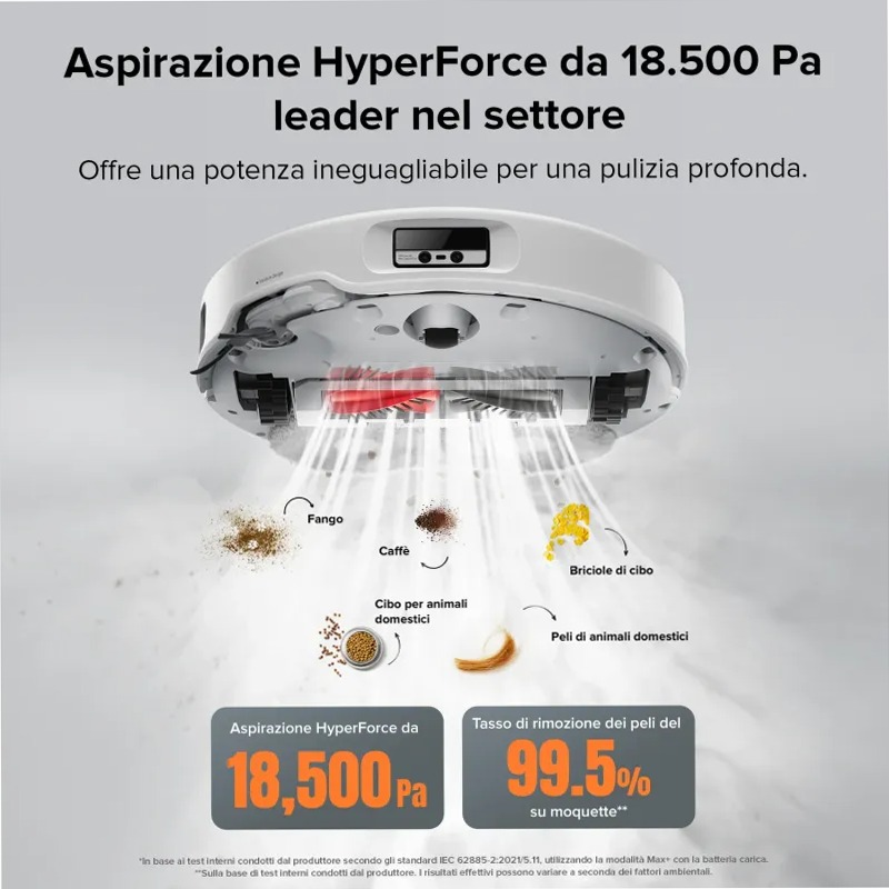 Roborock-Qrevo Edge: il robot aspirapolvere per una pulizia senza sforzo 18.5w