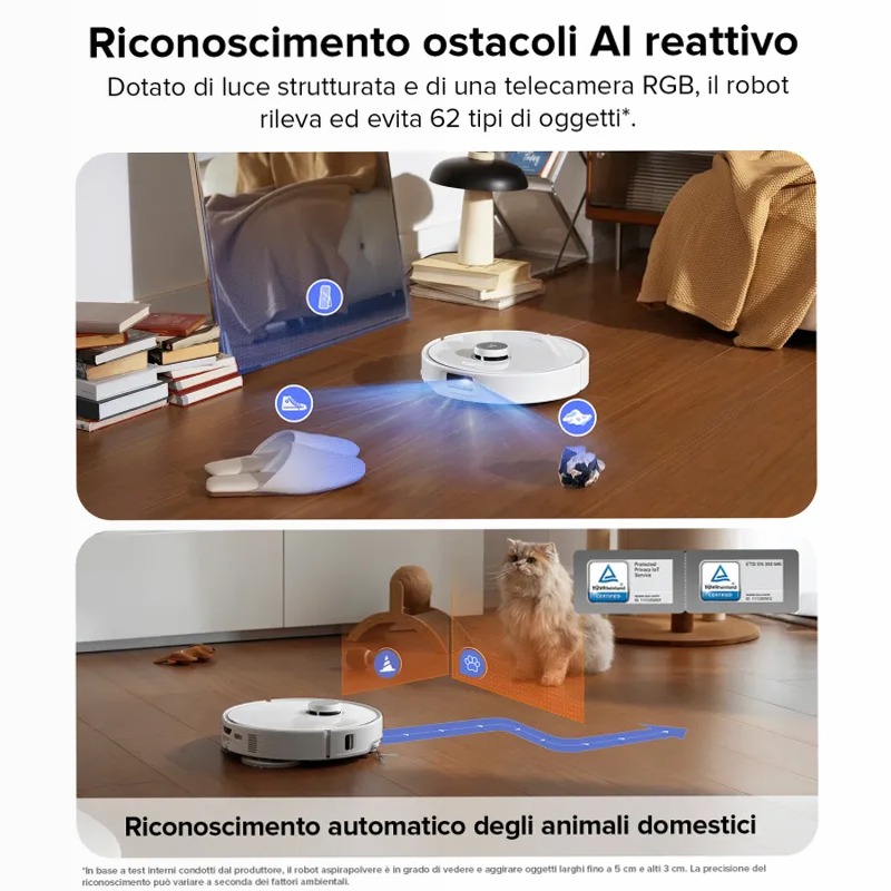 Roborock-Qrevo Edge: il robot aspirapolvere per una pulizia senza sforzo 18.5w