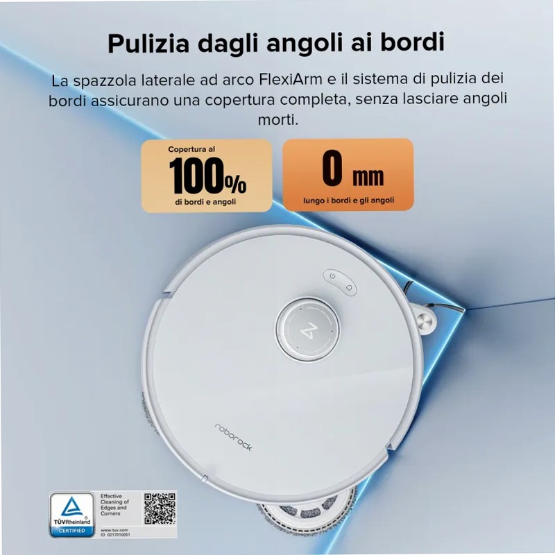 Roborock-Qrevo Edge: il robot aspirapolvere per una pulizia senza sforzo 18.5w