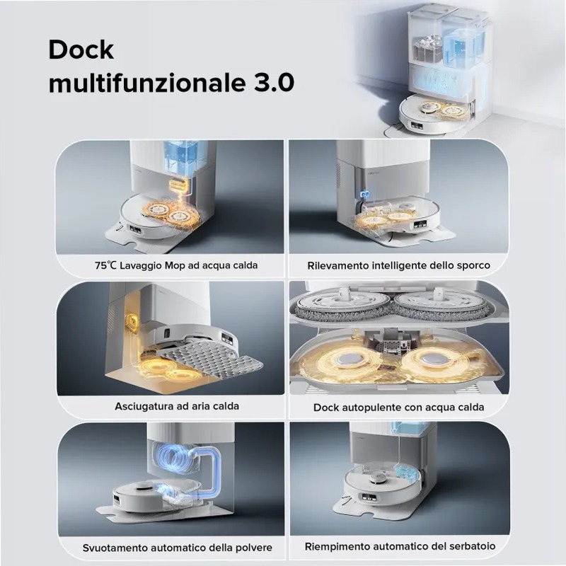 Roborock-Qrevo Edge: il robot aspirapolvere per una pulizia senza sforzo 18.5w