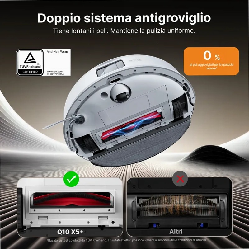 Roborock Q10 X5+ - Robot Aspirapolvere