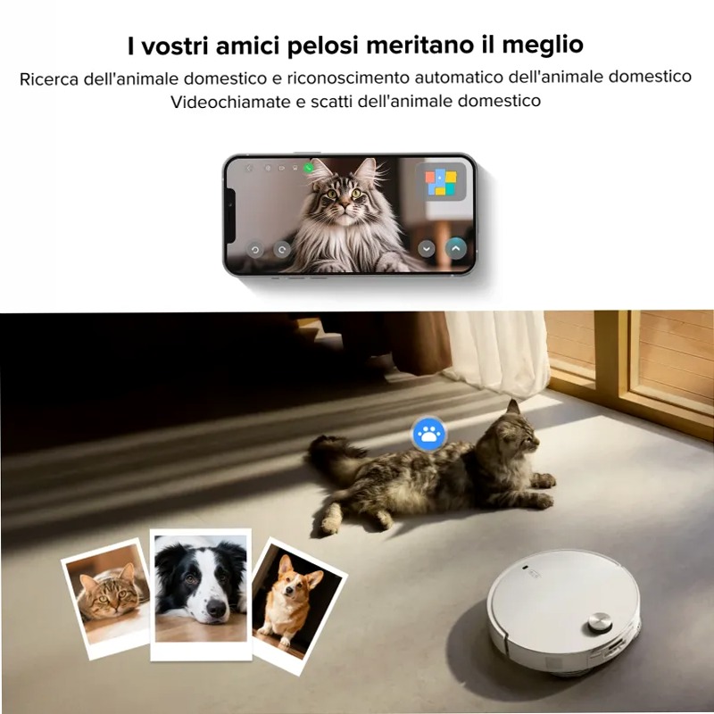 Roborock Qrevo CurvX: Aspirapolvere Sottile per Pulizie Profonde 22w