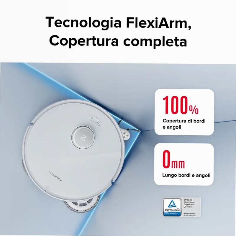 Roborock Qrevo Curv: Pulizia senza grovigli e eleganza 18.5w