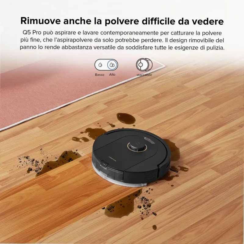Robot Aspirapolvere Roborock Q5 Pro