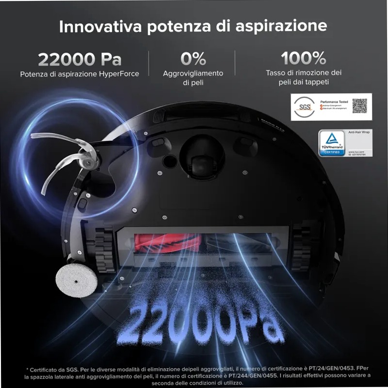 Roborock Saros 10: Pulizia intelligente e efficiente 52w