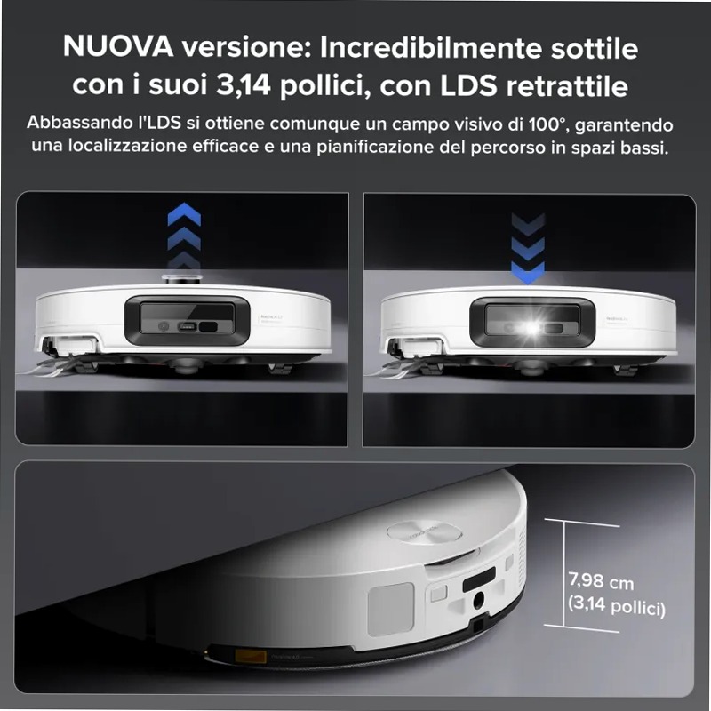 Roborock Saros 10: Pulizia intelligente e efficiente 52w