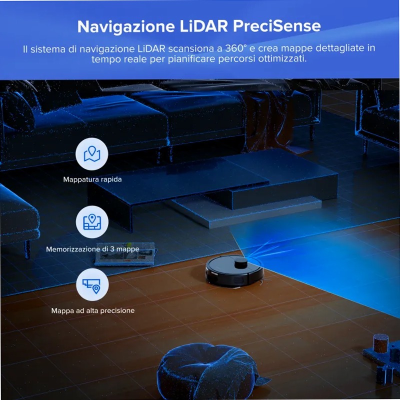 Roborock Q7 L5+ Set Robot Aspirapolvere