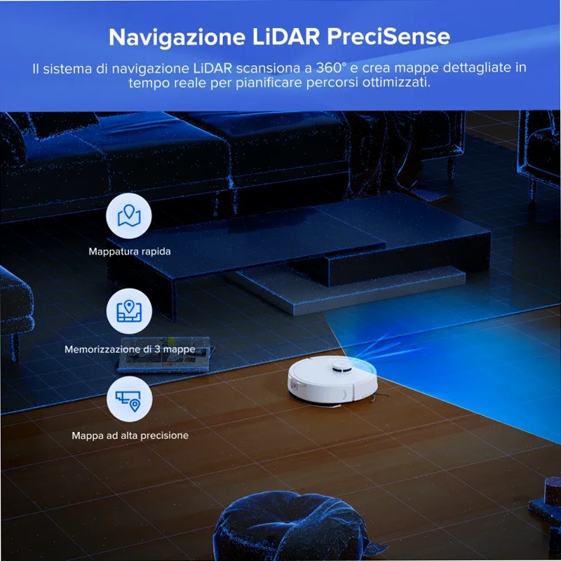 Roborock Q7 L5+ Set Robot Aspirapolvere