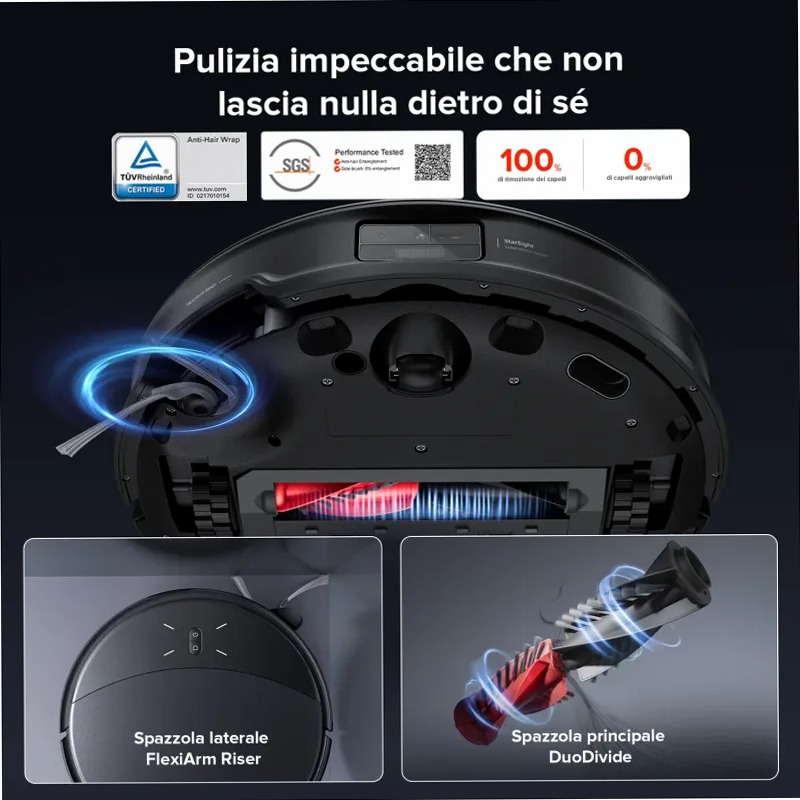 Roborock Saros 10R - Aspirapolvere Intelligente