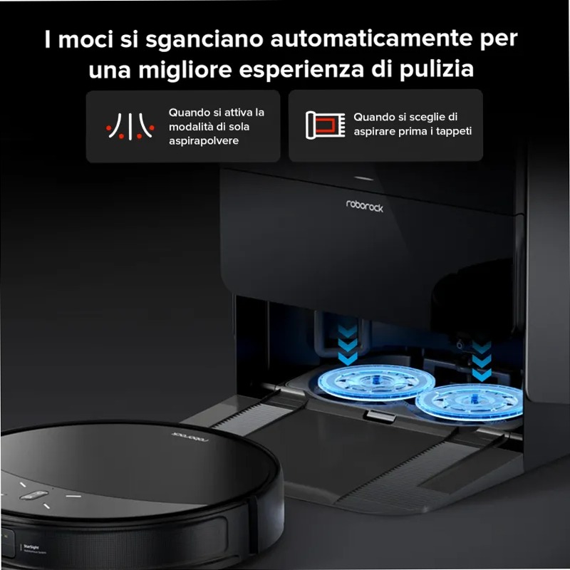 Roborock Saros 10R - Aspirapolvere Intelligente