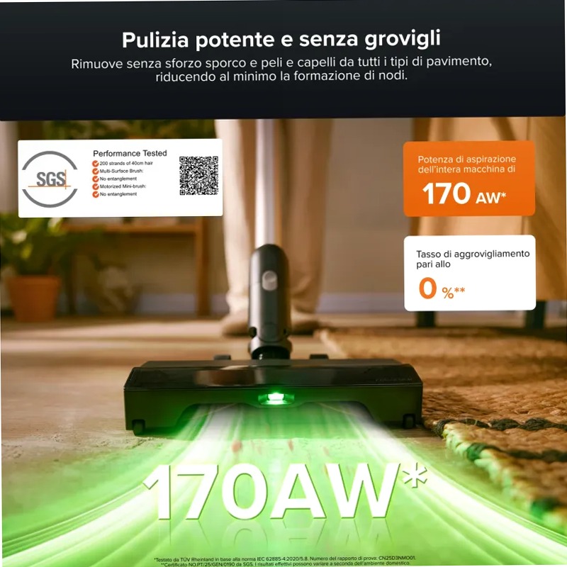 Roborock H60 Hub Pro: Aspirapolvere senza fili avanzato
