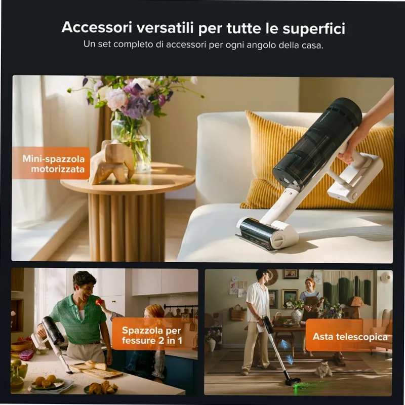 Roborock H60 Hub Pro: Aspirapolvere senza fili avanzato