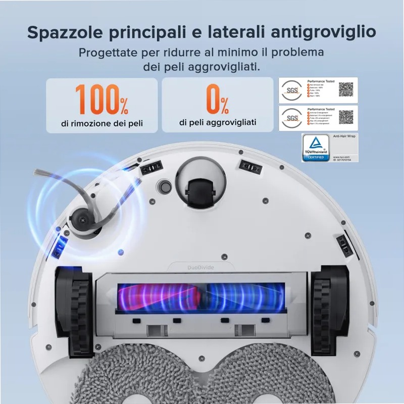 Roborock Qrevo Curv S5X Ricondizionato – 90% come nuovo 18.5w