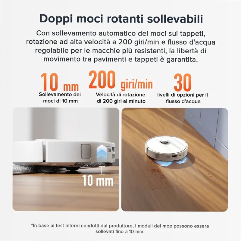 Roborock Qrevo Curv S5X Ricondizionato – 90% come nuovo 18.5w