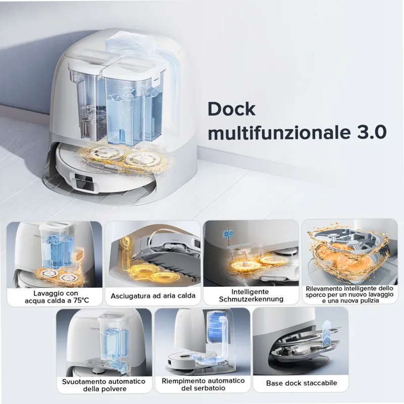 Roborock Qrevo Curv S5X Ricondizionato – 90% come nuovo 18.5w