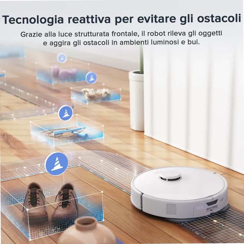 Roborock Qrevo Curv S5X Ricondizionato – 90% come nuovo 18.5w