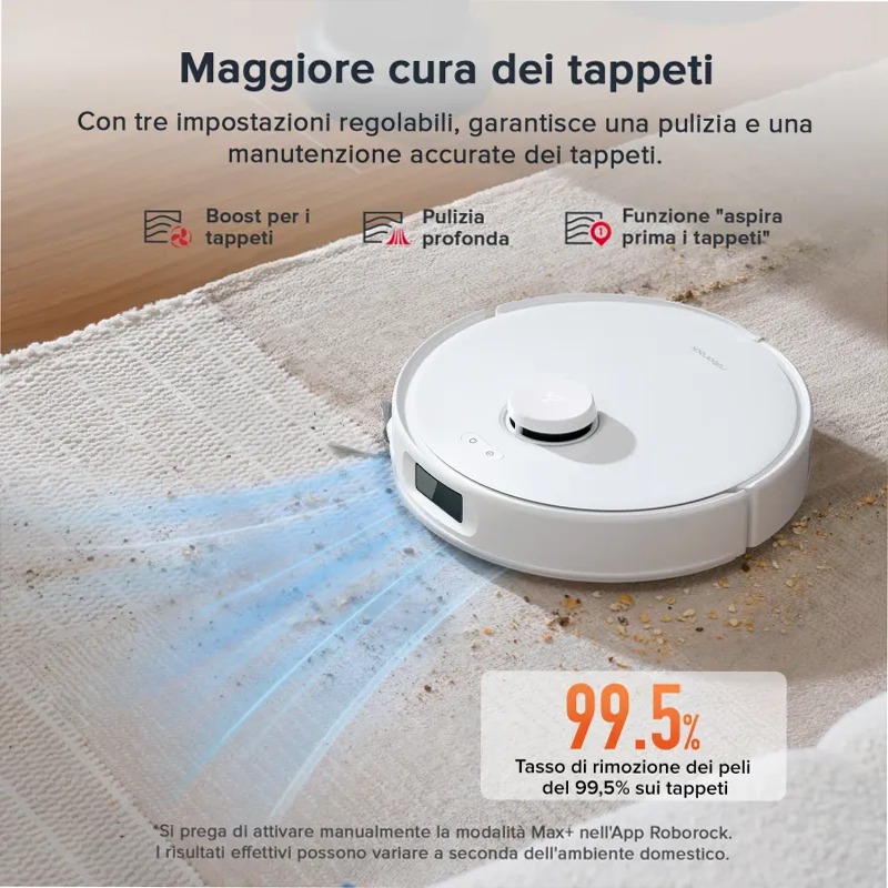 Roborock Qrevo Curv S5X Ricondizionato – 90% come nuovo 18.5w