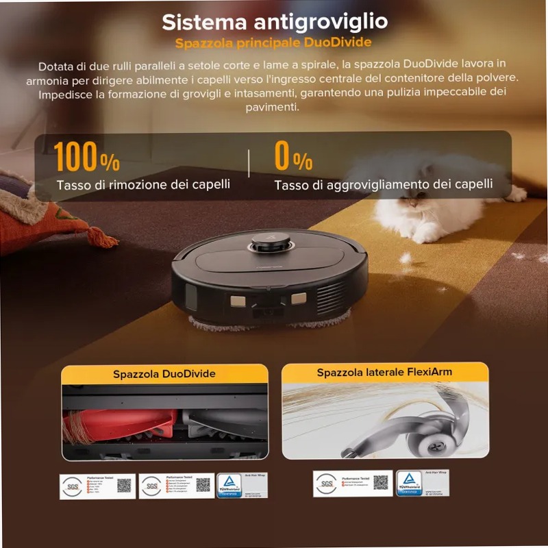Roborock Qrevo S5V: Pulizia intelligente per la tua casa