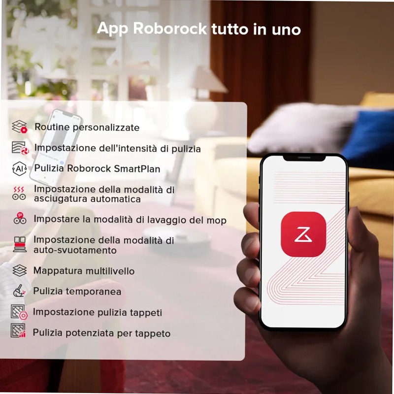 Roborock Qrevo S5V: Pulizia intelligente per la tua casa
