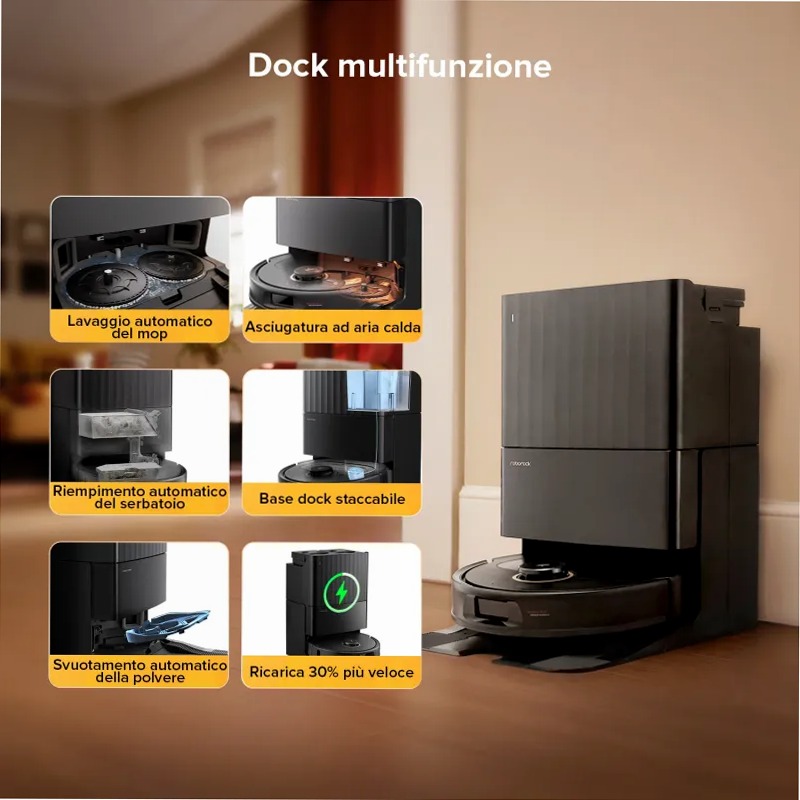 Roborock Qrevo S5V: Pulizia intelligente per la tua casa