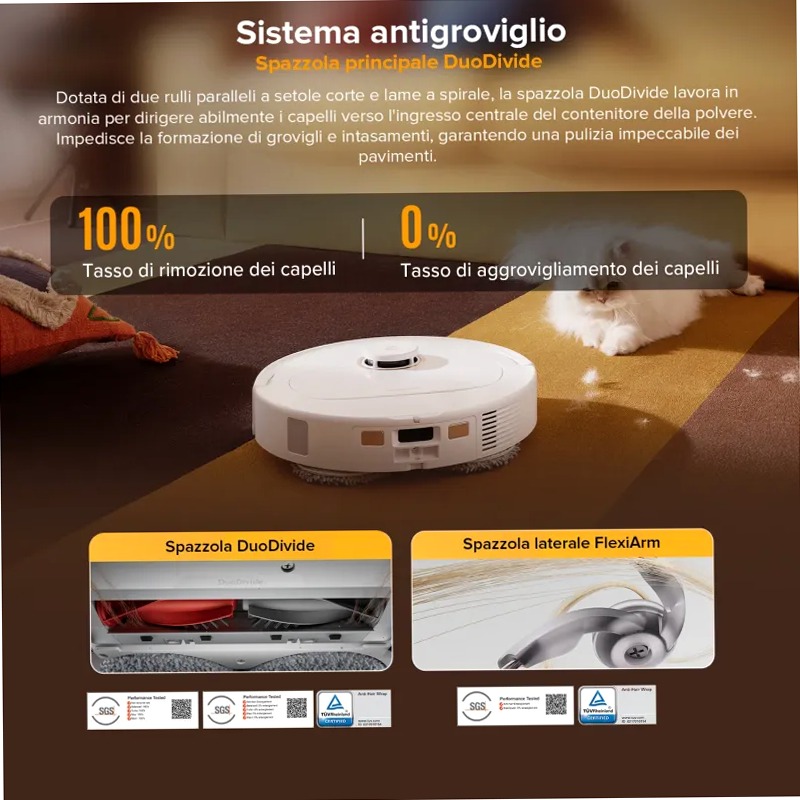 Roborock Qrevo S5V: Pulizia intelligente per la tua casa