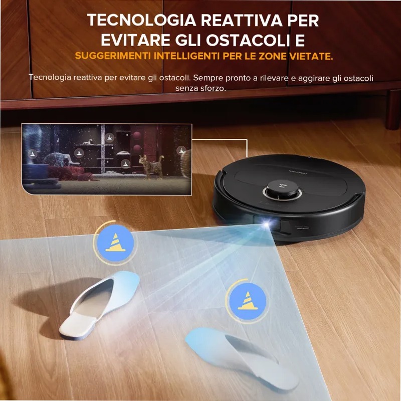 Roborock Qrevo S5V: Pulizia intelligente per la tua casa