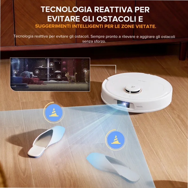 Roborock Qrevo S5V: Pulizia intelligente per la tua casa