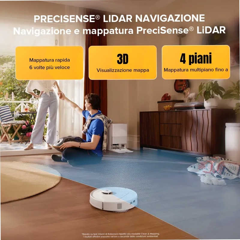 Roborock Qrevo S5V: Pulizia intelligente per la tua casa