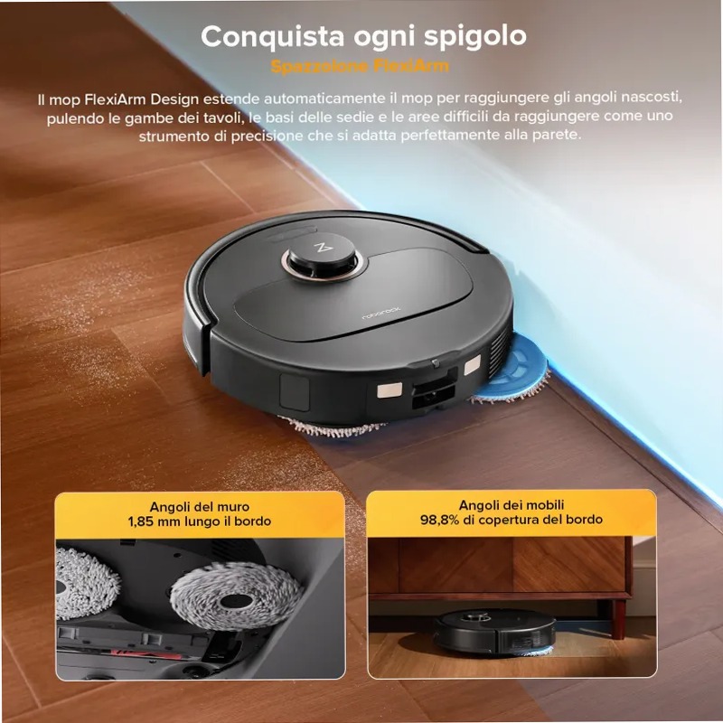 Roborock Qrevo S5V: Pulizia intelligente per la tua casa