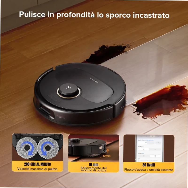 Roborock Qrevo S5V: Pulizia intelligente per la tua casa