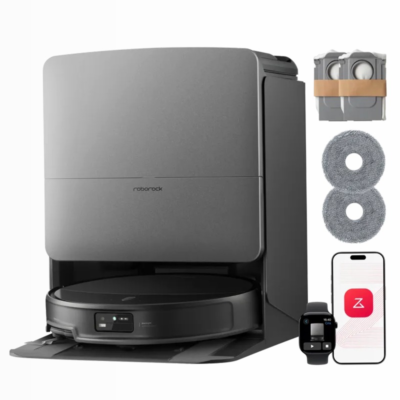 Roborock Saros 20: Aspirapolvere avanzato con AdaptiLift™ Chassis 3.0 36w