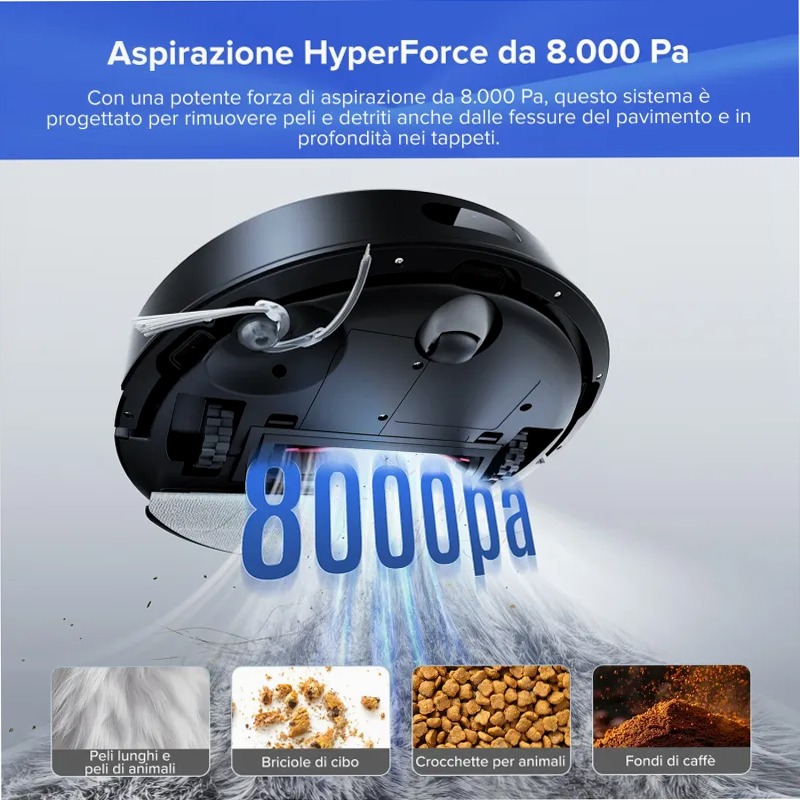 Roborock Q7 L5+ - Aspirapolvere potente e intelligente