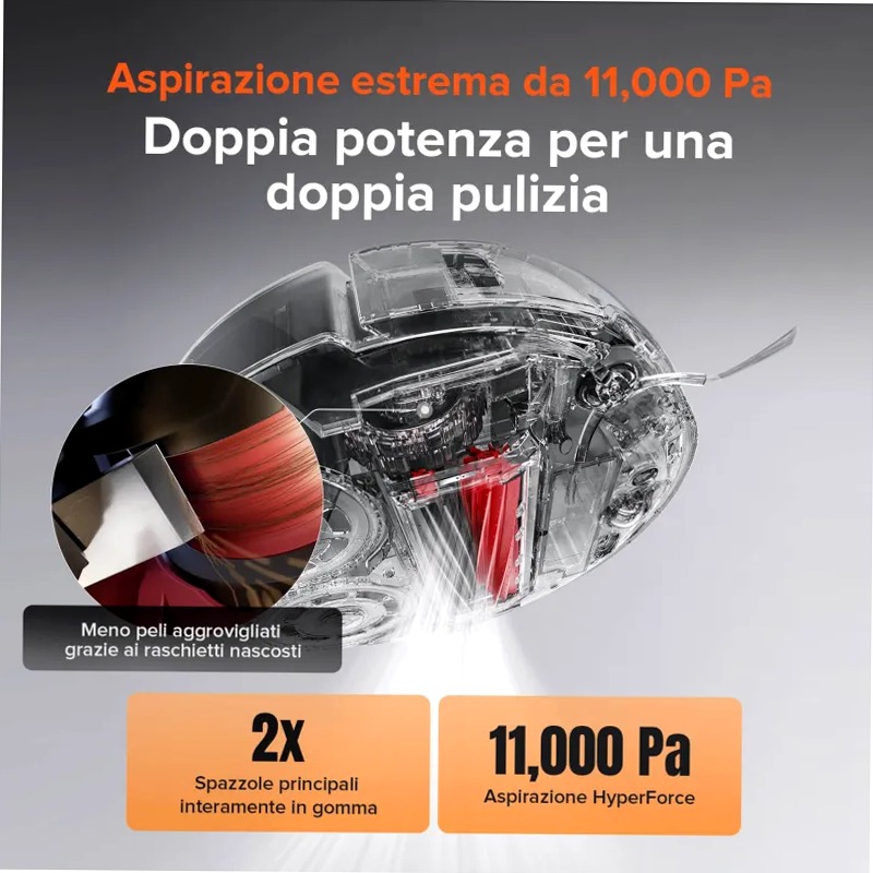 Robot aspirapolvere Roborock Qrevo Slim - Intelligente e Impeccabile