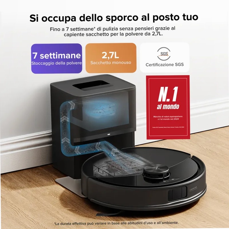 Roborock Q10 S5+ Set Robot Aspirapolvere