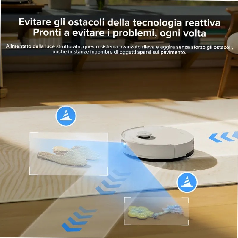 Roborock Q10 X5 - Robot Aspirapolvere e Lavapavimenti