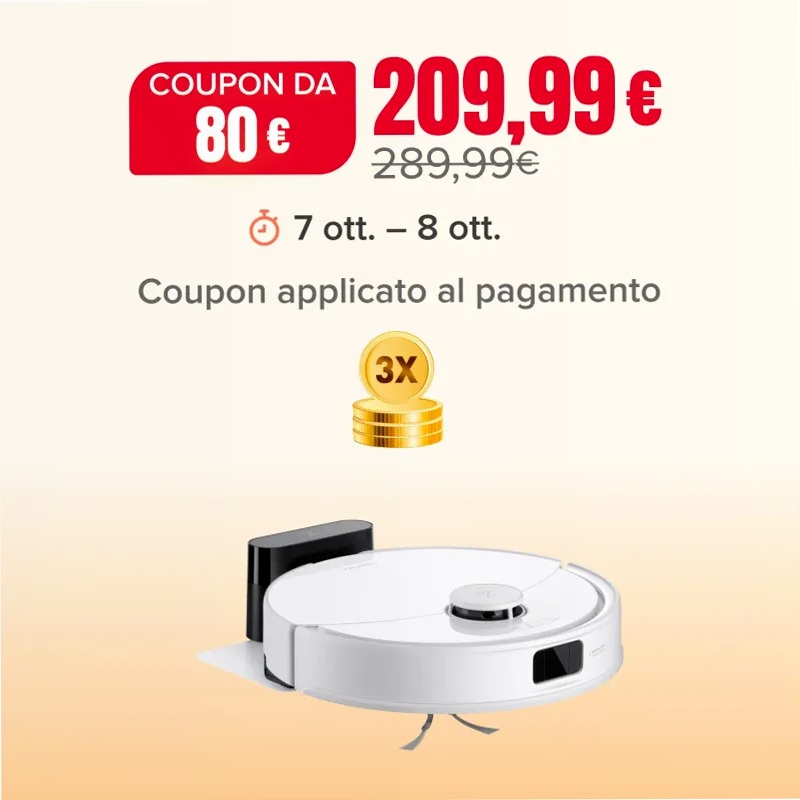 Roborock Q10 X5 - Robot Aspirapolvere e Lavapavimenti