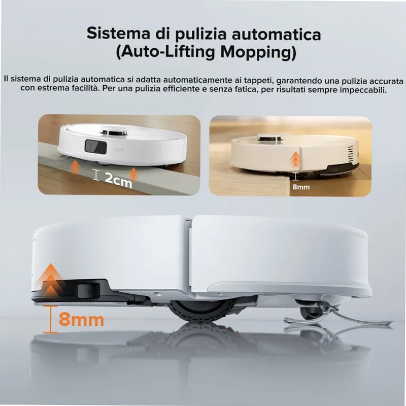 Roborock Q10 X5 - Robot Aspirapolvere e Lavapavimenti