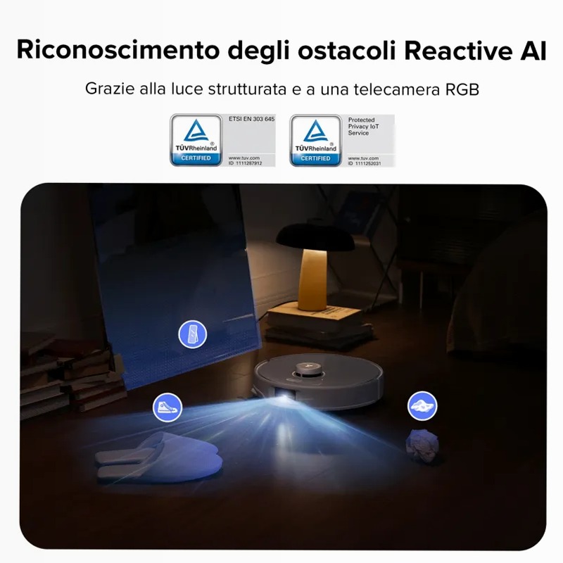 Roborock Qrevo Curv Ricondizionato – 90% come nuovo 18.5w