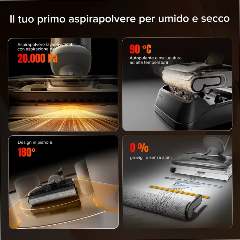 Roborock F25 GT: Pulizia intelligente per casa