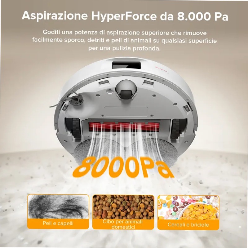 Roborock QV 35A - Aspirapolvere intelligente